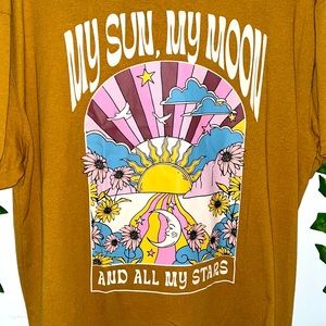 Social scene graphic tee XL